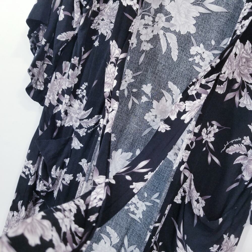 Spiritual Gangster Floral Print Kimono Cardigan - Picture 4 of 14